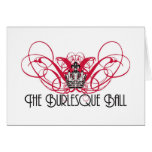 The Burlesque Ball Logo cards