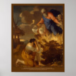 The Burning Bush by Sébastien Bourdon posters