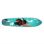 The Burning Crow Skate Deck