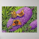 The Butterfly Bush Print