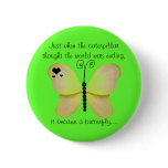 The Butterfly Motivational Button