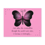 The Butterfly Postcard