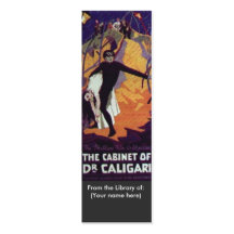 The Cabinet of Dr. Caligari Bookmark Business Card