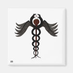 The Caduceus Fridge Magnets