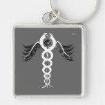 The Caduceus Key Chain