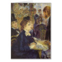 The Cafe by Pierre Auguste Renoir cards