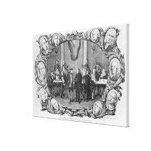 The Cafe Procope Gallery Wrapped Canvas