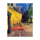 The Cafe Terrace, Van Gogh, September 1888 postcards