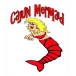 The Cajun Mermaid t-shirts