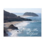 The California coastline at Big Sur Postcard