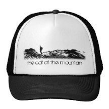 The call of the mountain cap trucker hat