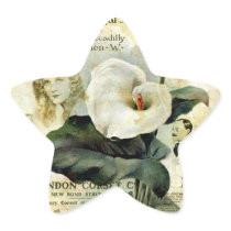 The Calla Lilies Are in Bloom Again Star Sticker