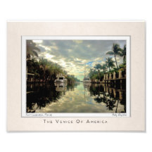 The Canals of Las Olas Photo Print