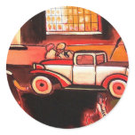 THE CAR ROUND STICKER