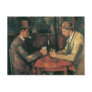 The Card Players by Paul Cezanne Postcard