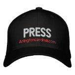 The Cardinal PRESS Hat Embroidered Baseball Cap