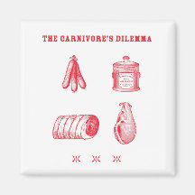 The Carnivore's Dilemma Magnet