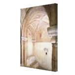 The Carolingian frescoes in the inner crypt Gallery Wrapped Canvas
