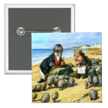 The Carpenter and Walrus Consider Oysters Pins