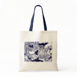 The Castle by the Sea Canvas Bags