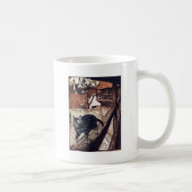 The Castle Cat by Rackham Coffee Mug
