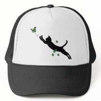 The Cat and the Butterfly Mesh Hats