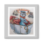 The Cat Chauffeur magnets