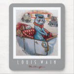 The Cat Chauffeur mousepads