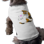 The cat which turns around　(tortoise-shell cat) pet clothing