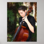 "The Cellist" Posters