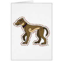 The Celtic Dog Greeting Cards