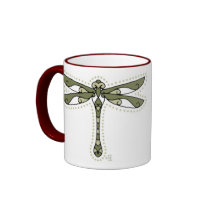 The Celtic Dragonfly Coffee Mug
