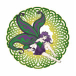 The Celtic fairy Nightshade acrylic keychains photo sculptures