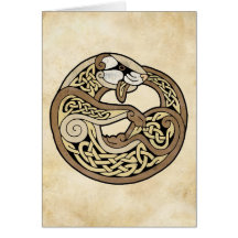 The Celtic Ferret Card