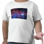 The central region of the Milky Way galaxy t-shirts