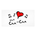 the Cha-Cha I Heart-Love Gift photo cards