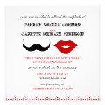 THE CHAPLIN - APPLE RED PERSONALIZED INVITES