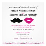 THE CHAPLIN - FUCSHIA CUSTOM ANNOUNCEMENT