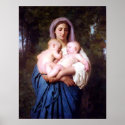 The Charity Poster by the Master Bouguereau posters