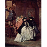 The Charlatan By Longhi Pietro (Best Quality) photo sculptures
