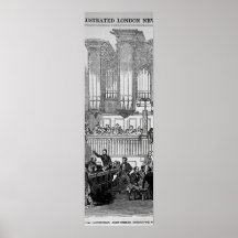 The Chartist Convention at Fitzroy Square Poster