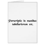 The check is in the mail. greeting cards