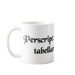 The check is in the mail. mugs