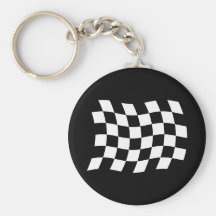 The Chequered Flag Keychain
