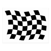 The Chequered Flag Postcard