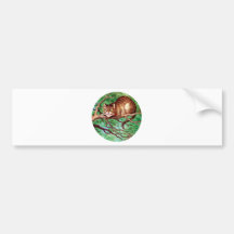 THE CHESHIRE CAT BUMPER STICKERS