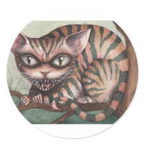 The Cheshire Cat stickers