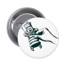 The Chess King Original Button