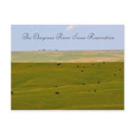 The Cheyenne River Sioux Reservation Post Card