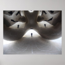 The Chicago Bean Print